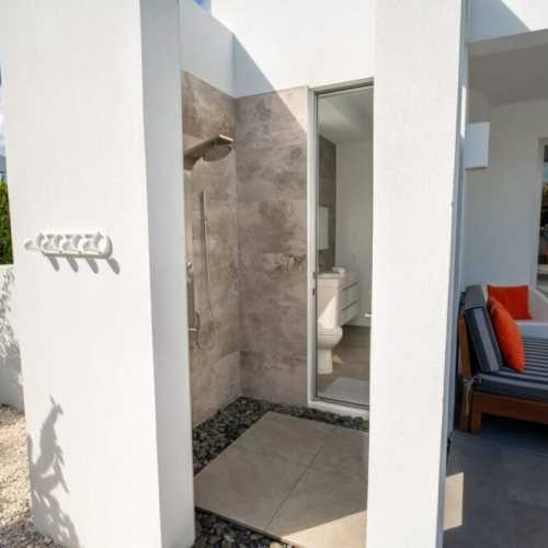 ...leading to bathroom