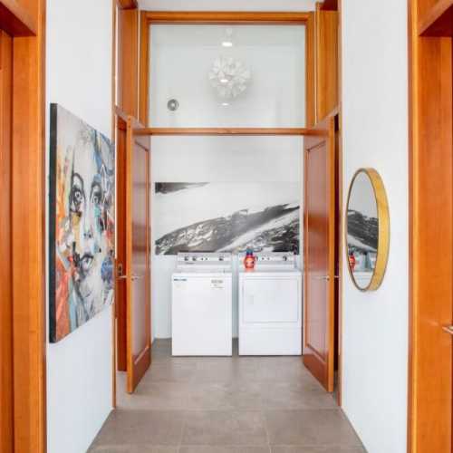 Washer / dryer in the villa