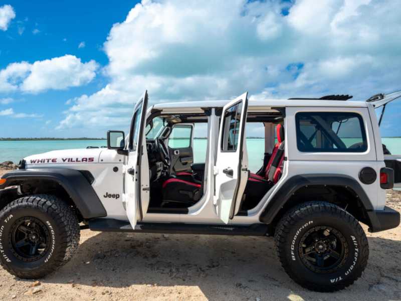 Rent our modified Jeep