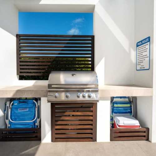 BBQ station