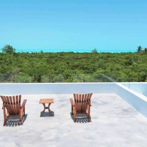 On the terrace, with your coffee: What a great way to start your day