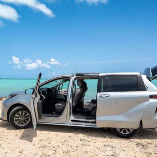 Book our 8 passenger Toyota Sienna