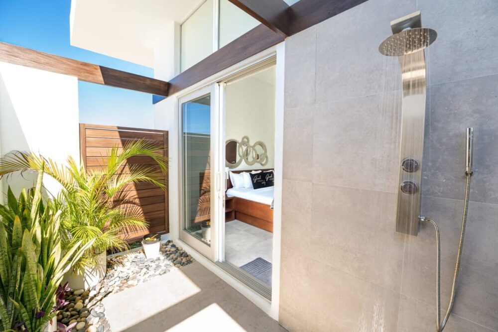 Outdoor showers