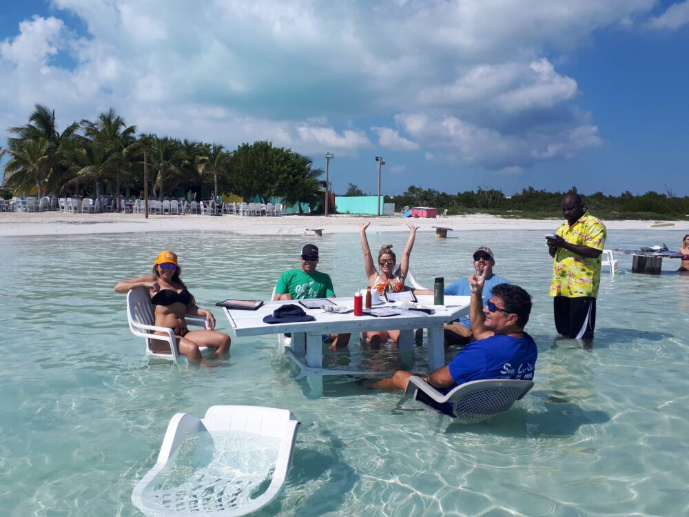 Eat at cool beach restaurants