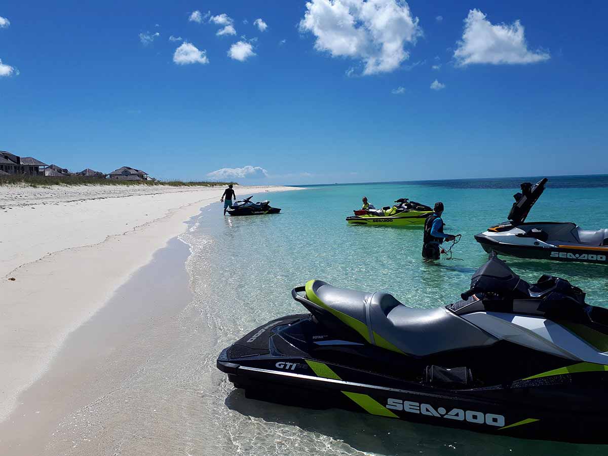 jet ski in Turks and Caicos