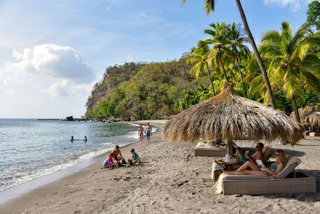  Anse Chastanet Beach 