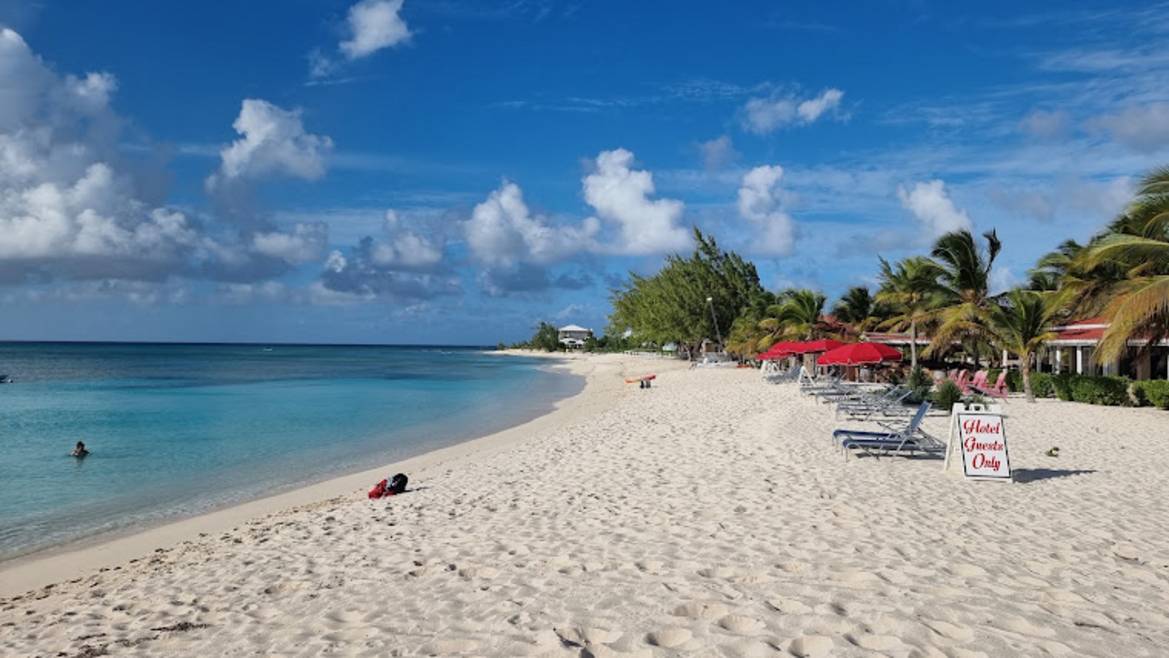 Pillory Beach on Grand Turk, a quiet snorkeling beach in front of Bohio Dive Resort