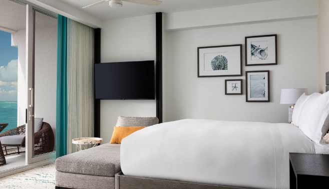 The Ritz resort TCI bedroom